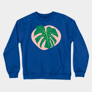 Monstera Deliciosa Leaf | Gifts for plant lovers Crewneck Sweatshirt